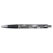 Zwart & Wit Patroon Patchwork 03 Pen (Achterkant)