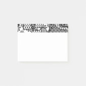 Zwart & Wit Patroon Patchwork 03 Post-it® Notes (Voorkant)