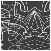 Zwart-wit patroon van het kunstwerkontwerp stof (Close Up)