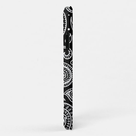 Zwart-wit patroonpatroon Case-Mate iPhone case (Achterkant/rechts)