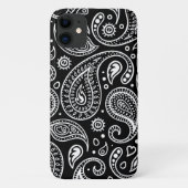 Zwart-wit patroonpatroon Case-Mate iPhone case (Achterkant)