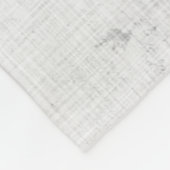 Zwart-wit Peekaboo Lemur Minimalist Nursery Fleece Deken (Hoek)