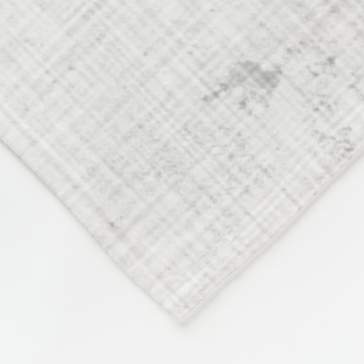 Zwart-wit Peekaboo Lemur Minimalist Nursery Fleece Deken (Hoek)