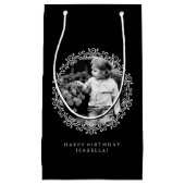 Zwart-wit, persoonlijk Lijst foto's Klein Cadeauzakje (Voorkant)