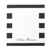 Zwart-wit, persoonlijk Notitieblok (Voorkant)