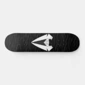 Zwart/wit Persoonlijk Skateboard (Horizontaal)