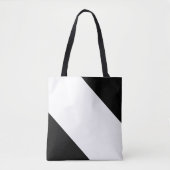 Zwart-wit, persoonlijk tote bag (Voorkant)