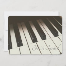 Zwart-wit-pianotoetsen foto bruiloft