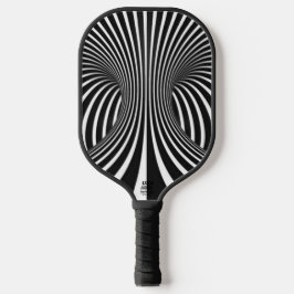 Zwart-wit Pickleball Paddle