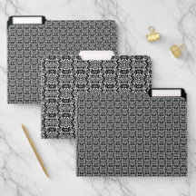 Zwart wit  pinwheel damast met kleuren