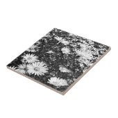 zwart-wit pixelkunst tegeltje (Zijkant)