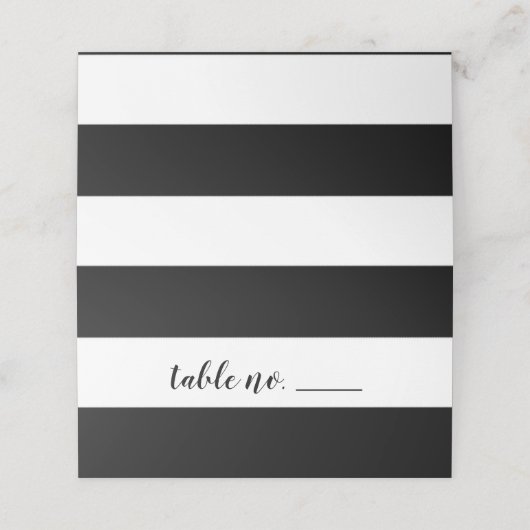 Zwart-wit plaatskaarten plaatskaartje (Buitenkant ongevouwen)