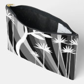 Zwart-wit Plant afdrukken Etui (Open)