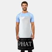 zwart-wit plug-in en -witpit schort (Gedragen)