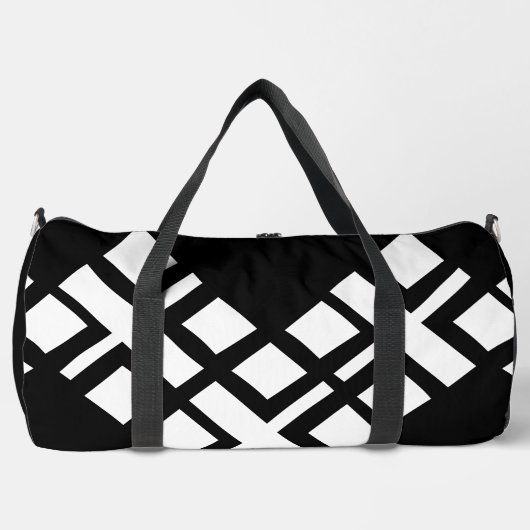 Zwart/Wit Plunjezak (Voorkant)