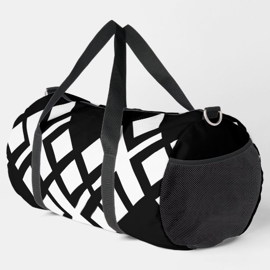 Zwart/Wit Plunjezak (Rechterhoek)