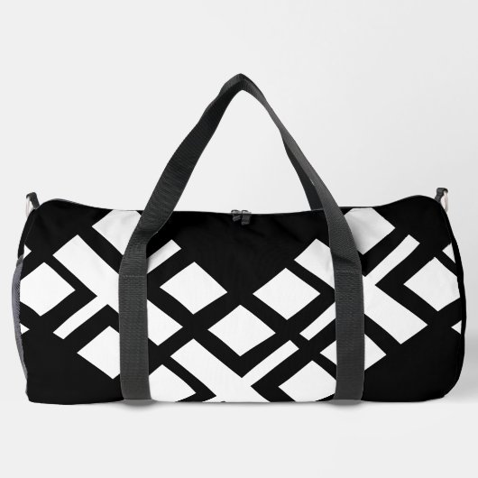 Zwart/Wit Plunjezak (Achterkant)