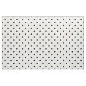 Zwart-wit Polka Dot Pattern Stof (Yard (91,4 cm))