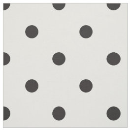 Zwart-wit Polka Dot  Pattern Stof