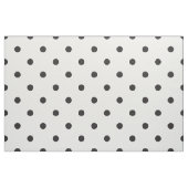 Zwart-wit Polka Dot Pattern Stof (Fat Quarter)