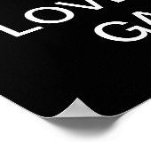 Zwart Wit Pop Kunst Uniek Basketbal Poster (Hoek)