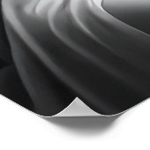 Zwart Wit portret Moeder en dochter | AI Art Poster (Hoek)