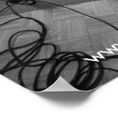 Zwart-wit Poster (Hoek)