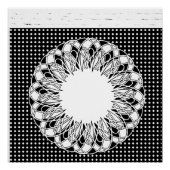 Zwart-wit Poster (Voorkant)