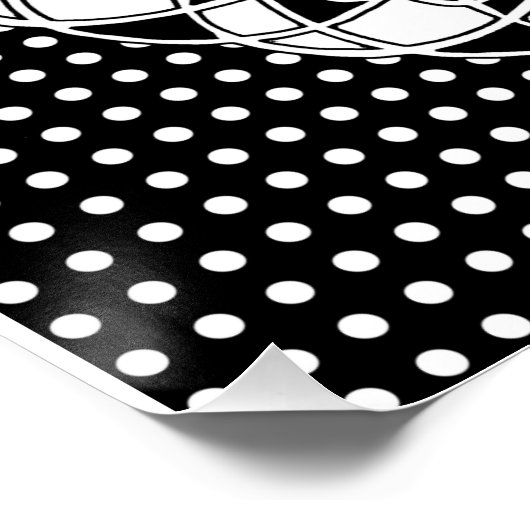 Zwart-wit Poster (Hoek)