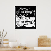 Zwart-wit Poster (Keuken)