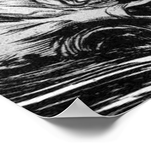 Zwart-wit Poster (Hoek)