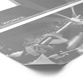 Zwart-wit Poster (Hoek)