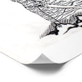 Zwart/Wit Poster (Hoek)