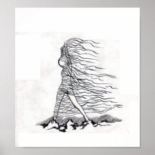 Zwart/wit Poster
