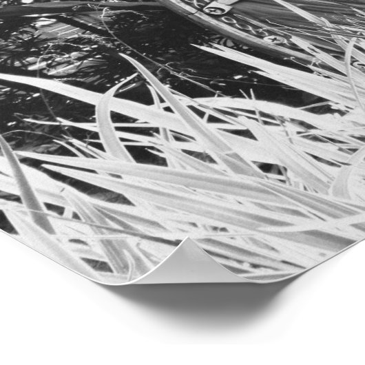 Zwart-wit Poster Charon Ferryman via Styx (Hoek)