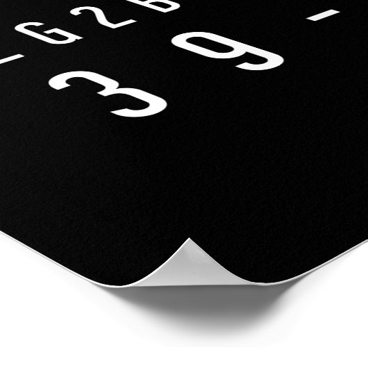 Zwart-wit poster met internetslang (Hoek)