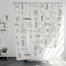 Zwart Wit Prachtig modern geometrisch patroon