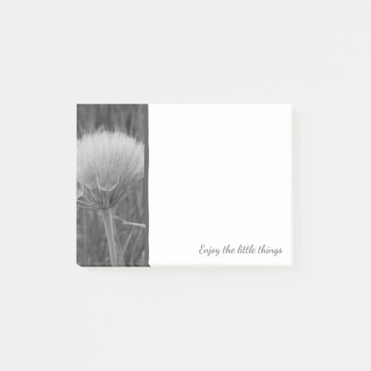 Zwart-wit Puff Post-It Notities Post-it® Notes (Voorkant)