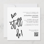 Zwart-Wit | QR-code en vernieuwing van de fotogelo Kaart (Voorkant)