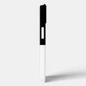 Zwart-wit rechthoeken iPhone 8/7 hoesje (Achterkant / Rechts)