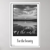 Zwart-wit reflecties voor het Beauty Poster (Voorkant)