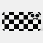 Zwart-wit Retro-controle Case-Mate iPhone Case (Achterkant (horizontaal))