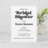 zwart-wit Retro Kaart (Staand voorkant)