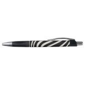 Zwart-wit retro stijl golven pen (Bovenkant)