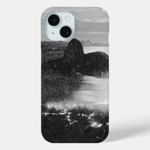 Zwart-wit - Rio - Brasil iPhone 15 Case