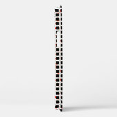 Zwart wit rood Abstract patroon afbeelding Case-Mate iPhone Case (Achterkant / Rechts)
