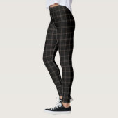 Zwart wit Rood Geel Klein Leggings (Links)