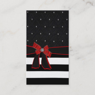 Zwart, wit, rood, rode, rode, rode Visitekaartje v