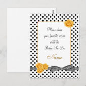 Zwart wit roos met puntborst Briefkaart met schrij (Voorkant / Achterkant)