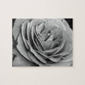 Zwart-Wit Roos Puzzel (Horizontaal)